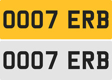 007 ERB /EB Private Number