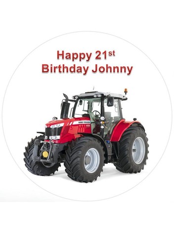 Personalised inch round - 7.5,