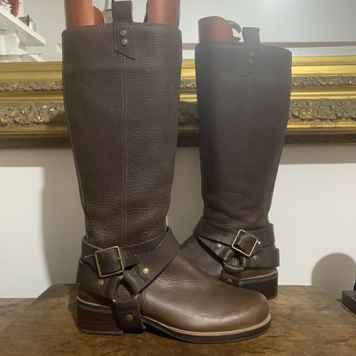 White stuff brown leather - white,
