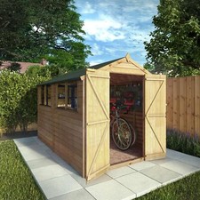 Wooden 10ft 6ft overlap - overlap, apex