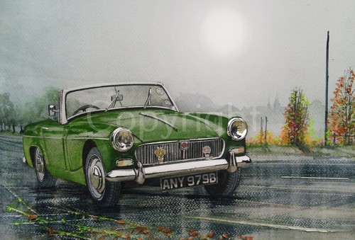 Midget classic british - mg,