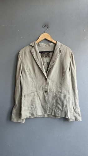 Per una stone linen - una, blazer