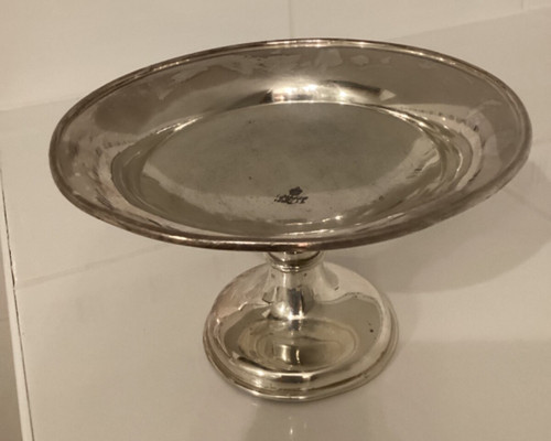 Elkington silver plate cake - silver,