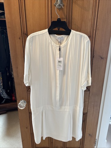 Reiss white drop - reiss, dress