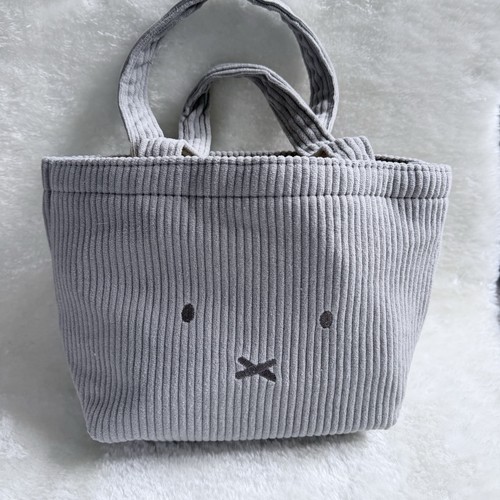 Miffy grey corduroy hand - miffy,