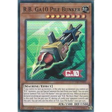 DOOD-EN092 R.B. Ga10 Pile Bunker : Super Rare Card : 1st Edition YuGiOh TCG
