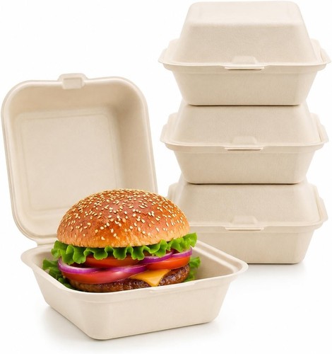 Ciavar eco bagasse burger - bagasse,