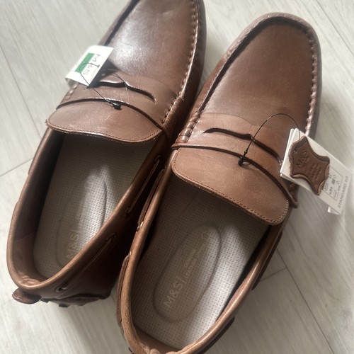 Leather saddle drive boat - m&s,