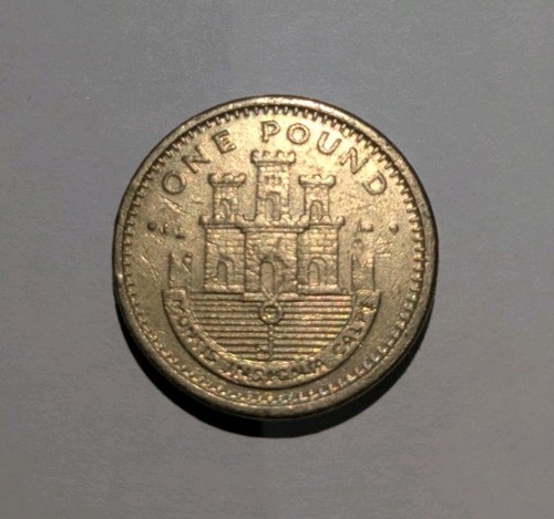 2002 gibraltar one pound - 2002, £1