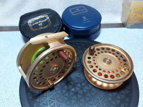 Hardy gold sovereign fly - gold, reel