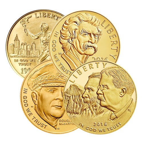 Mint commemorative gold - $5,
