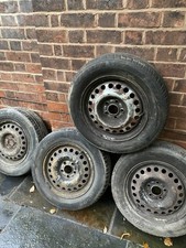 Full Set of Steel Wheels and