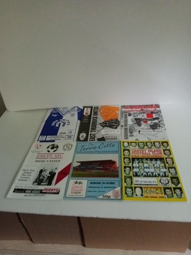 Non league football programmes - non-league,