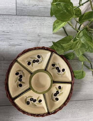 Hand painted vintage - , ceramic