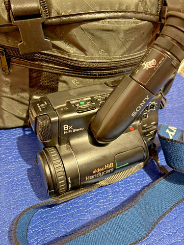 Sony handycam video camera - video,