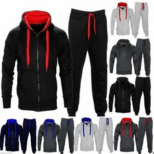 NEW MENS TRACKSUIT SET FLEECE