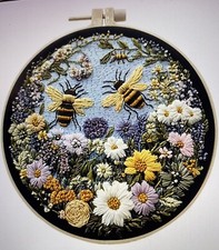 Embroidery Kit - Bumble Bees