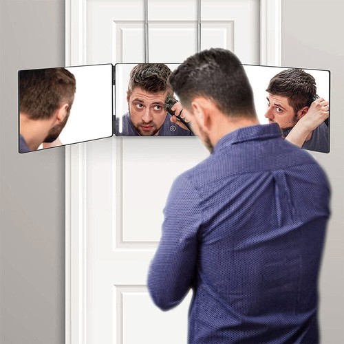 Led way trifold mirror - 3, 360°