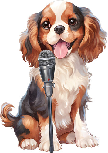 Singer dog colourful bedroom - singer,