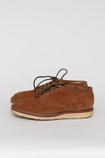 Viberg Brown Suede Derby Shoe
