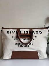 River Island Large Women’s Weekend Bag Travel Bag Handbag