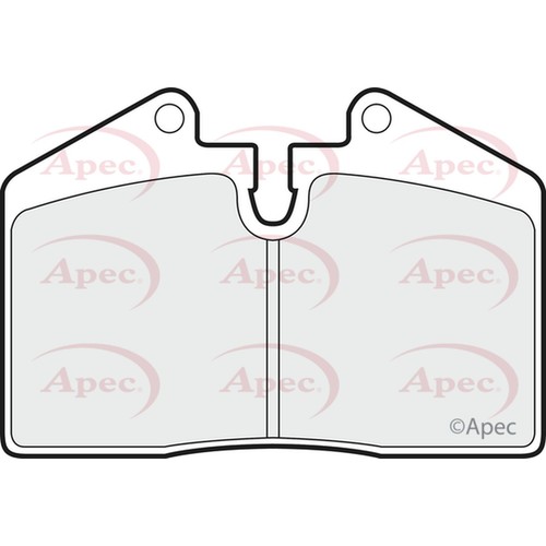 Brake pads set for - pads, porsche