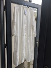 Women H&M White Maxi Dress