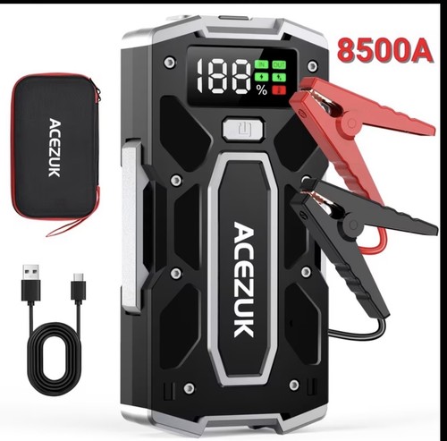 Heavy duty 8500a jump starter - duty,