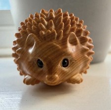 Cute Little Wooden Hedgehog