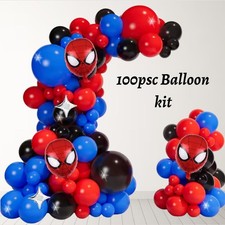 100pcs Spiderman balloons