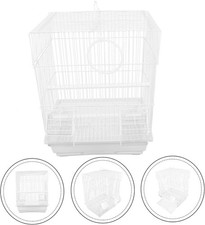 Iron Bird Carrier Cage for Parrots and Birds Durable and Metal Construction 