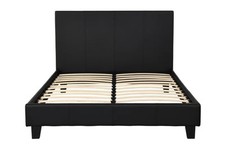 A Never Used Faux Leather Double Bed. It Is In A Dismantled State.