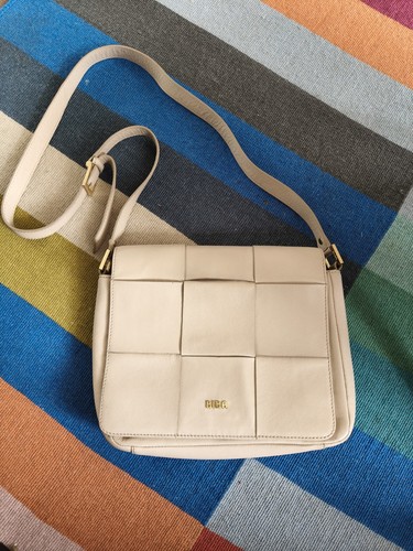 Biba light beige cream leather - cream,