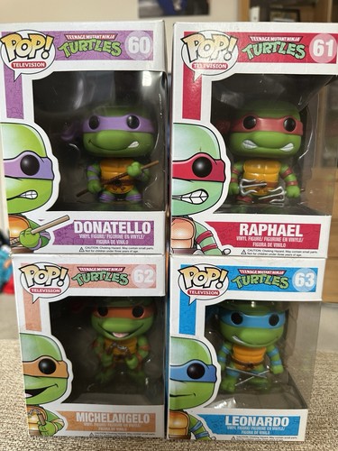 Tmnt funko pop bundle - funko, x4