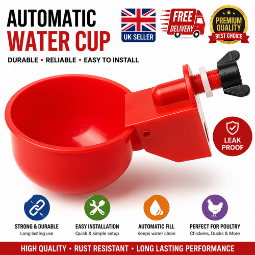 Automatic chicken water cup - chicken,