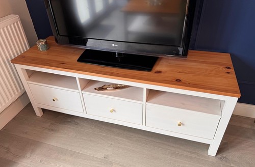 Ikea hemnes white unit - ikea, tv