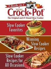 Rival Crock Pot 3 Books in 1