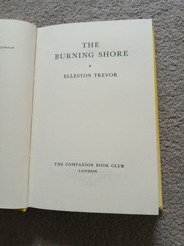 The burning shore elleston - burning,
