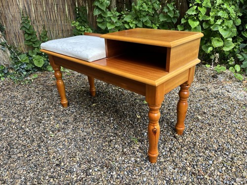 Vintage telephone table - vintage,
