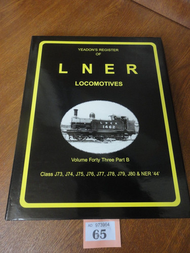 Yeadons register lner - yeadons, of