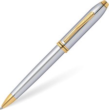 Cross Townsend Medalist Ballpoint Pen with 24CT Gold Plated Appointments