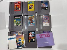 9 X NES Game Bundle – Classic Games – PAL TESTED WORKING Ref 2