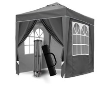 3x3M Grey Pop Up Gazebo With