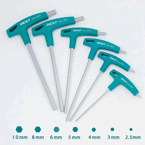 Handle hex allen key wrench - allen,