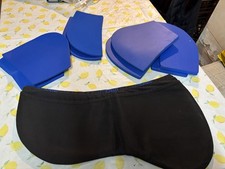 PROLITE MULTI RISER Adjustable Saddle Pad Shock Absorbing (thick and thin shims)