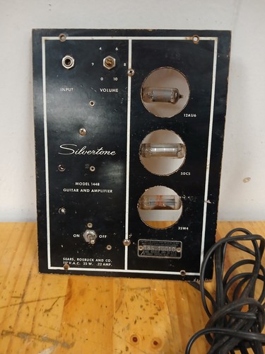 Silvertone 1448 amplifier - amplifier, only