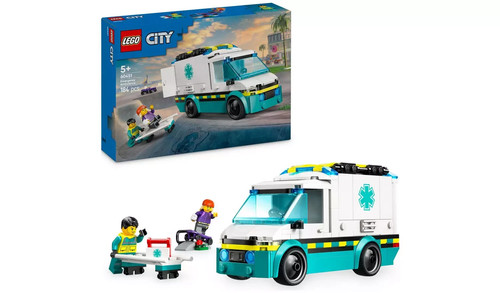 Lego city emergency ambulance - city:,