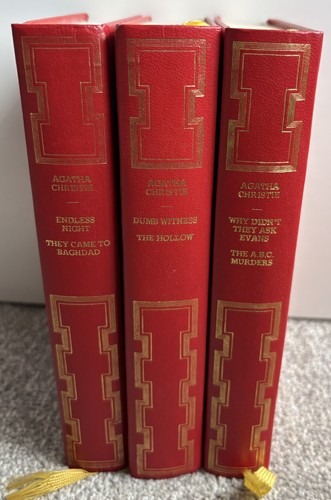 Vintage agatha christie - 3x,