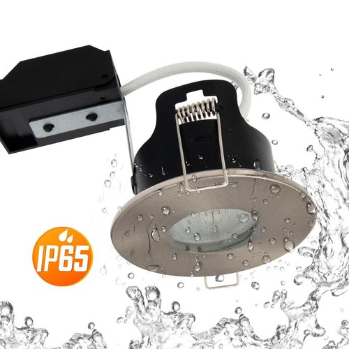 Fire rated downlights black - fire,