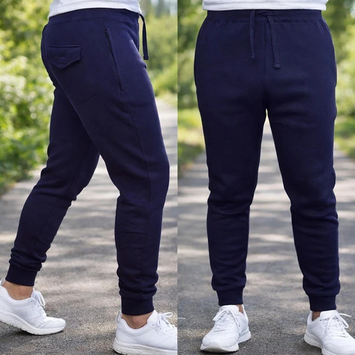 Mens joggers zip pockets - joggers,